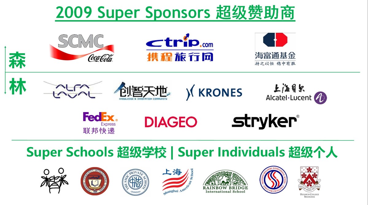 2009 Super Sponsors